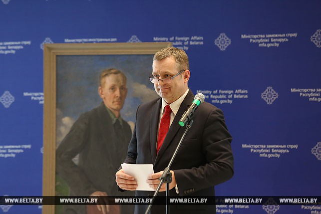 Чрезвычайный и Полномочный Посол Чехии в Беларуси Милан Экерт.
