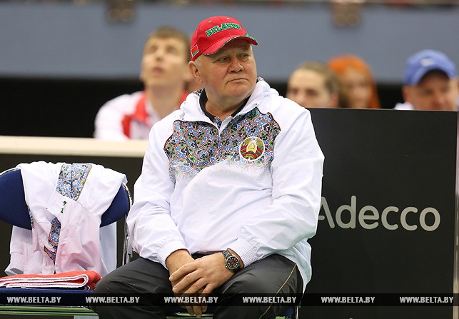 Капитан сборной Беларуси по теннису Эдуард Дубров