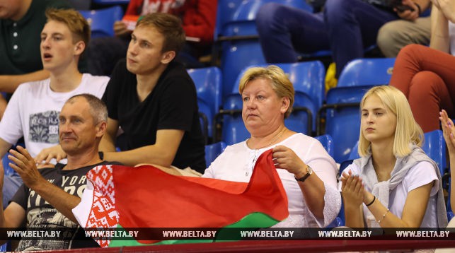 Болельщики белорусской команды