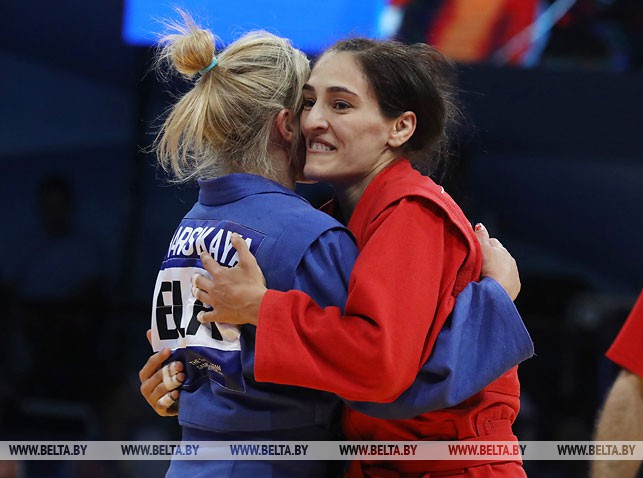 Белорусская самбистка Марина Жарская стала серебряным призером II Европейских игр