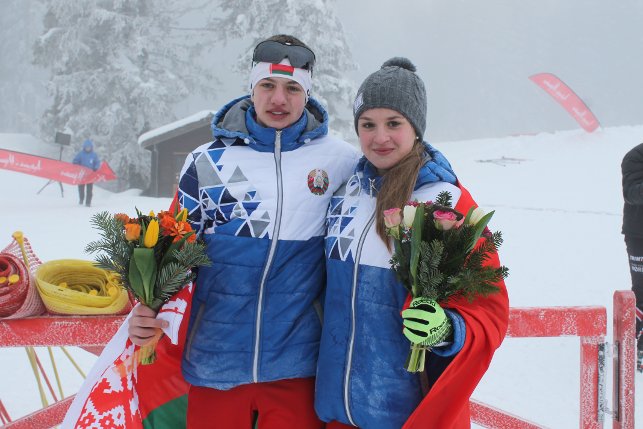 Павел Белько и Дарья Кудаева
