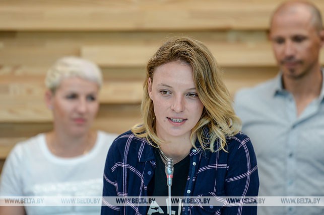 Олимпийская чемпионка 2018 года Анна Гуськова