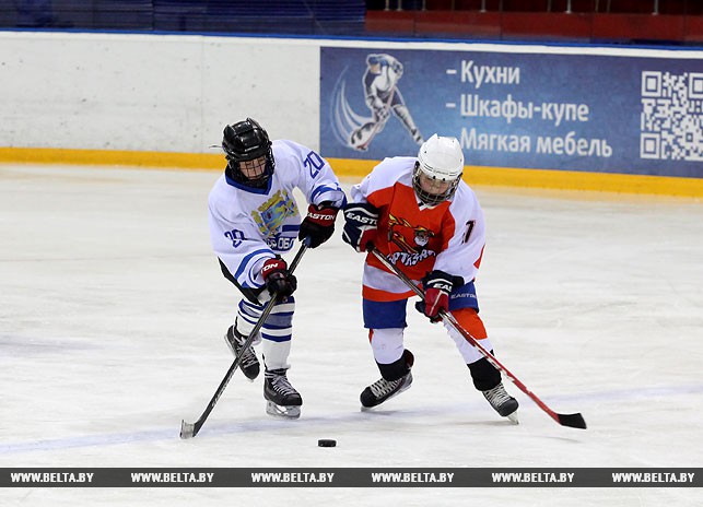Во время матча между командами "Партизан" и Минской области.