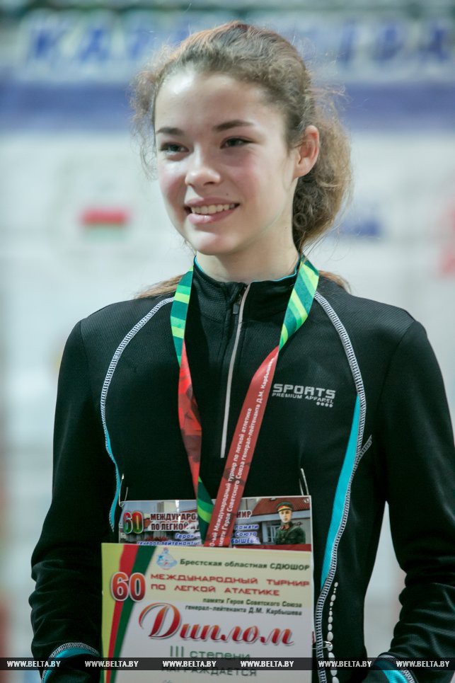 Маргарита Карпенко, занявшая 3 место в беге на 1000 метров