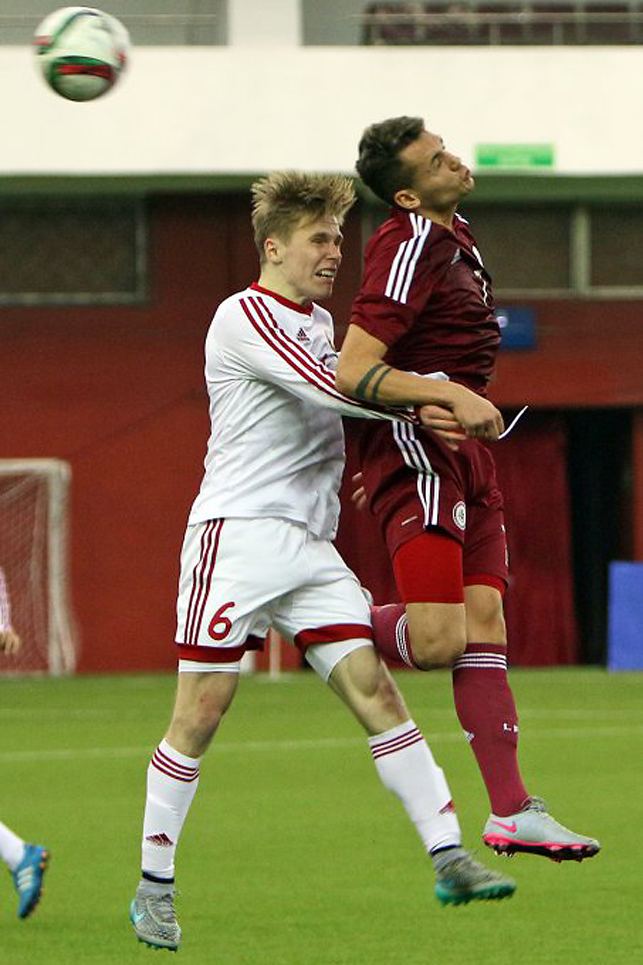 Во время матча Беларусь - Латвия. Фото официального сайта турнира