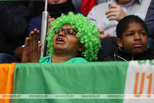 Во время матча Беларусь - Ирландия