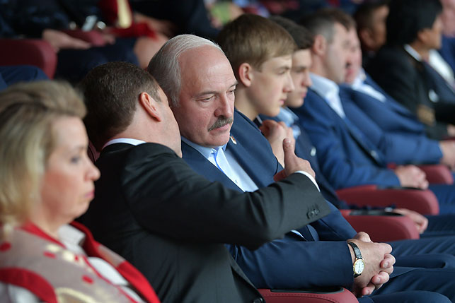 Президент Беларуси Александр Лукашенко и премьер-министр России Дмитрий Медведев. Фото БЕЛТА