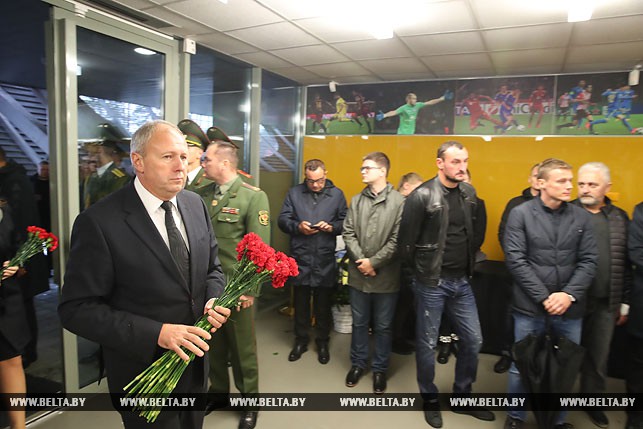 Премьер-министр Беларуси, председатель ассоциации "Белорусская федерация футбола" Сергей Румас
