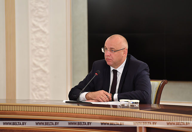 Министр сельского хозяйства и продовольствия Анатолий Хотько