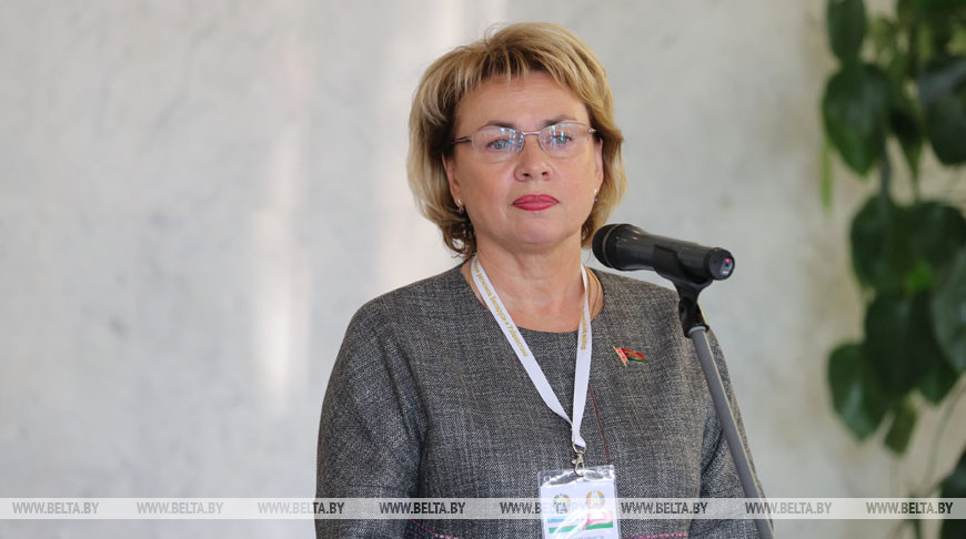 Заместитель председателя Совета Республики Национального собрания Беларуси Марианна Щеткина