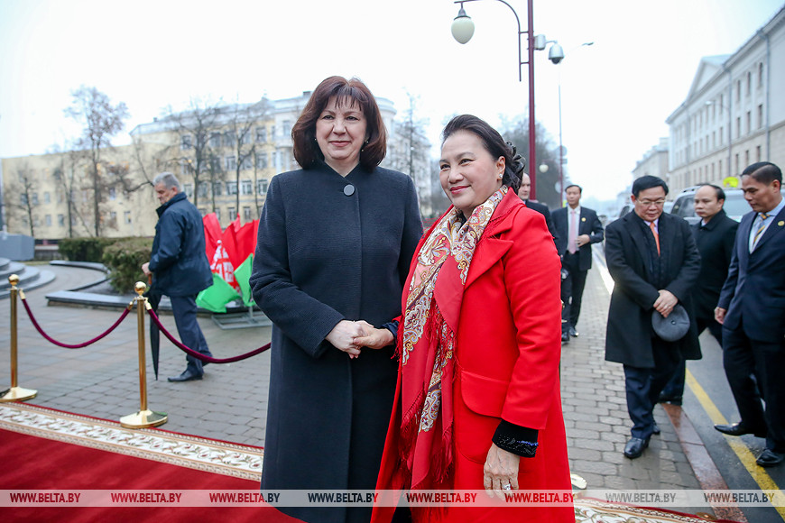 Наталья Кочанова и Нгуен Тхи Ким Нган