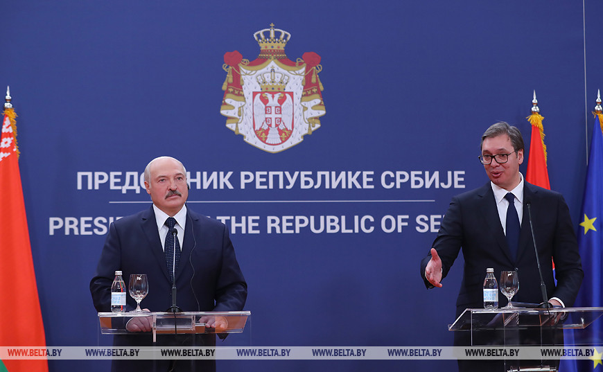 Александр Лукашенко и Александр Вучич Александр Лукашенко и Александр Вучич