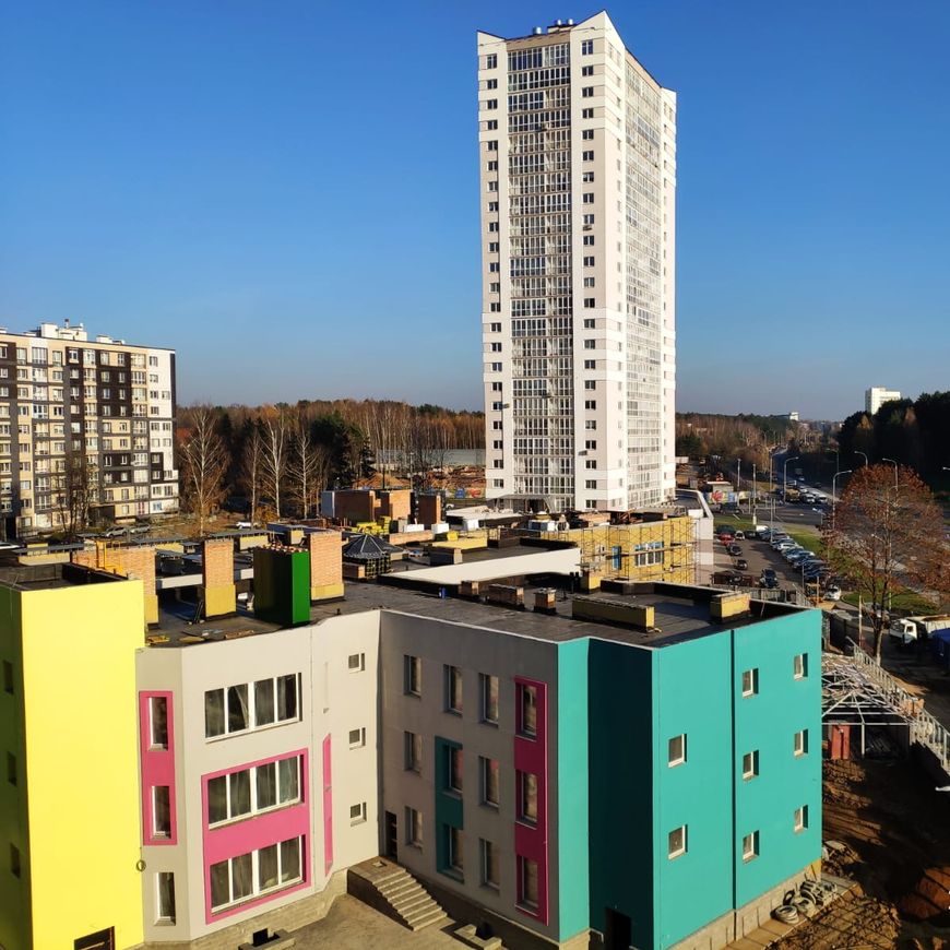 В шаговой доступности от дома "Гоген" строится детский сад