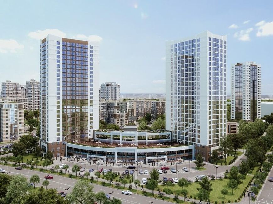 В 4-х этажном стилобате будут располагаться кафе и рестораны, магазины и бутики, а также оздоровительный комплекс