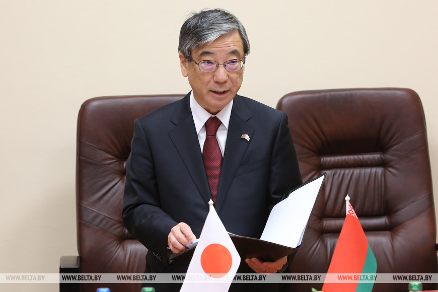 Чрезвычайный и Полномочный Посол Японии в Беларуси Хироки Токунага