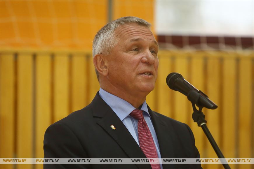 Председатель Белорусской федерации гандбола Владимир Коноплев