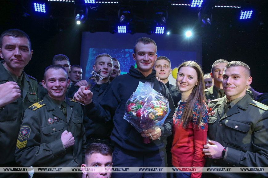 Победителем конкурса стал курсант Военной академии Дмитрий Тузков