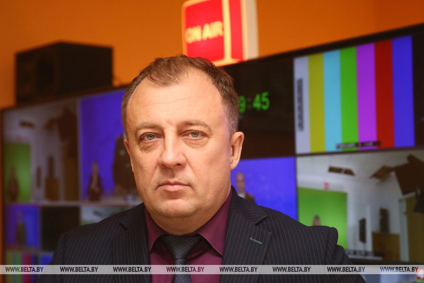 Директор телерадиокомпании "Гродно" Николай Мельяченко