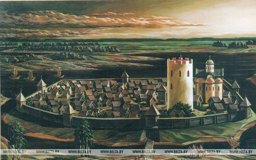 Берестье в XIII в. Е. Ковальчук, 1996 г. (Музей истории города)