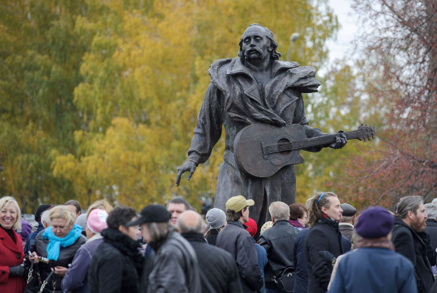 Памятник Мулявину в Екатеринбурге. Фото ИТАР-ТАСС - БелТА