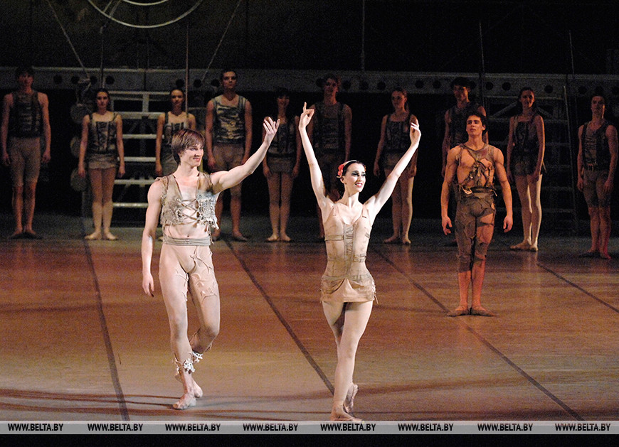 Сцена из балета "Тиль Уленшпигель"