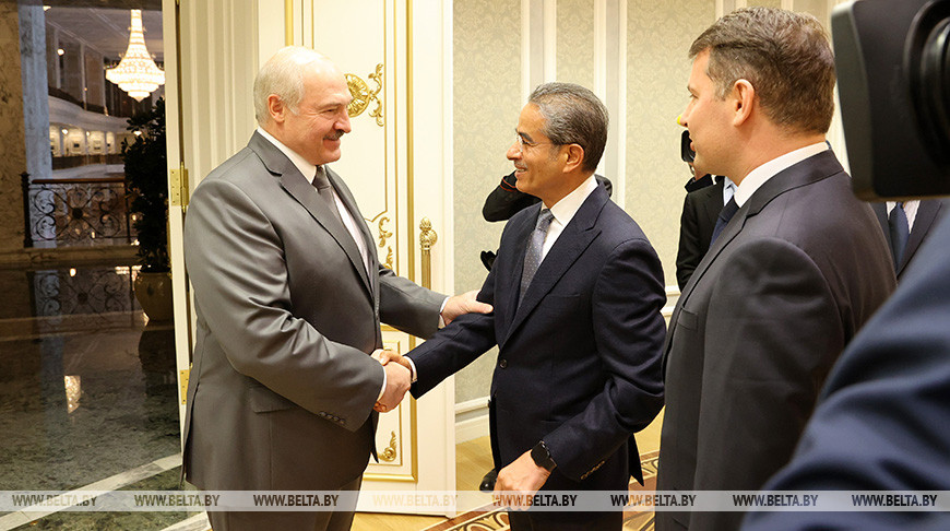 Александр Лукашенко и Мухаммед Али аль-Аббар