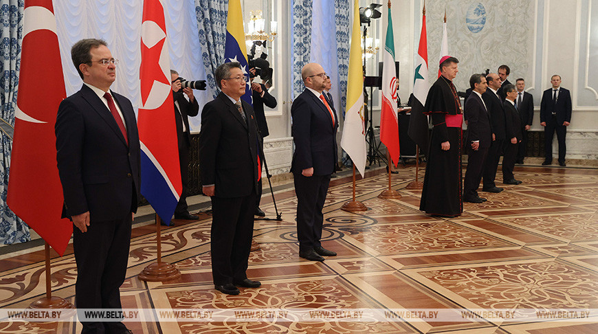 Во время церемонии