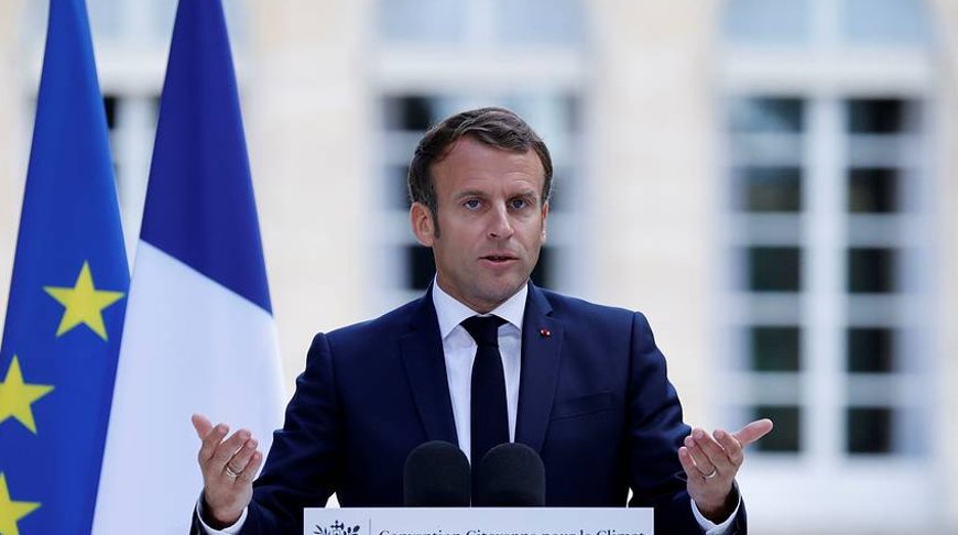 Эммануэль Макрон. Фото <a href="https://www.epa.gov/" target="_blank" rel="nofollow">EPA</a></noindex>-<noindex><a href="https://www.efe.com/efe/espana/1" target="_blank" rel="nofollow">EFE</a>