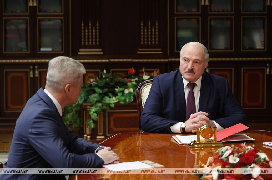 Анатолий Маркевич и Александр Лукашенко