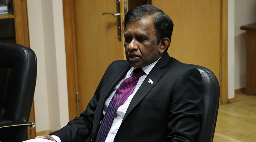 Ламаванса Мигахаланде Дураге. Фото МИД Ламаванса Мигахаланде Дураге. Фото МИД