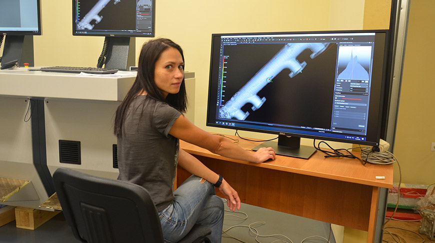 На ММЗ закрепляют навыки работы на промышленном компьютерном томографе