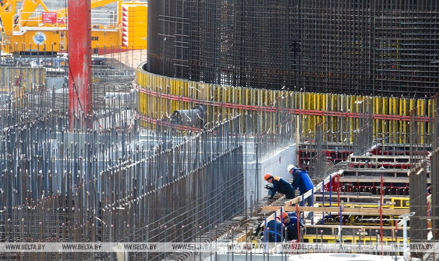 Строительство БелАЭС, 2014 год Строительство БелАЭС, 2014 год