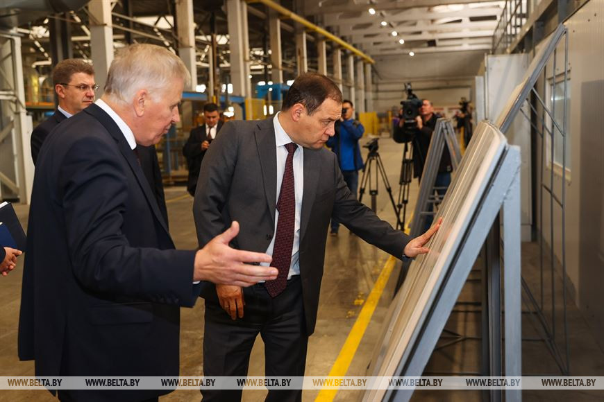 Во время посещения предприятия