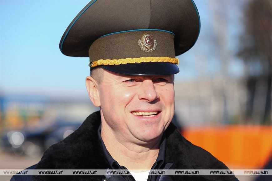 Командир 50-й смешанной авиабазы Андрей Лукьянович