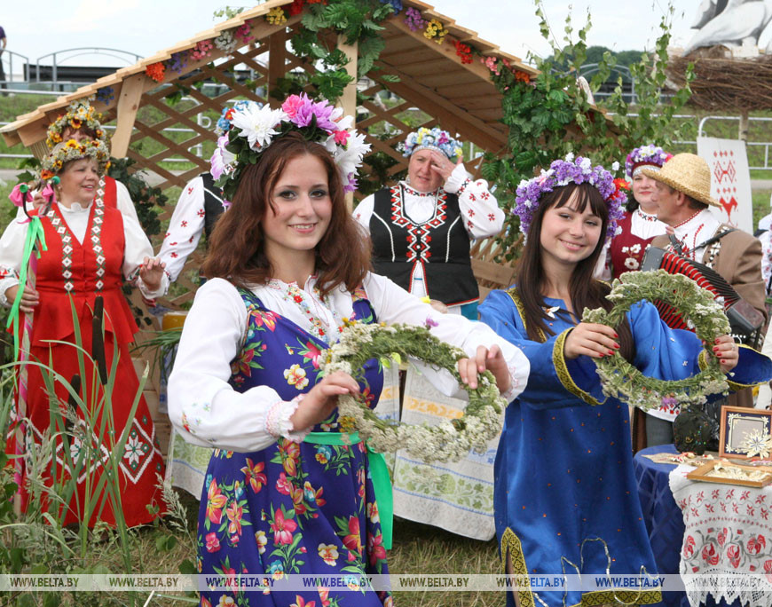 Праздник "Купалье" в агрогородке Александрия, 2011 год