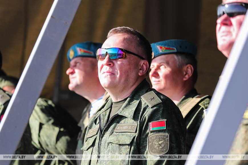 Министр оброны Республики Беларусь Виктор Хренин