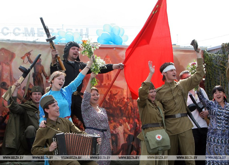 Витебск празднует День Независимости и 65-летие освобождения Беларуси, 2009 год