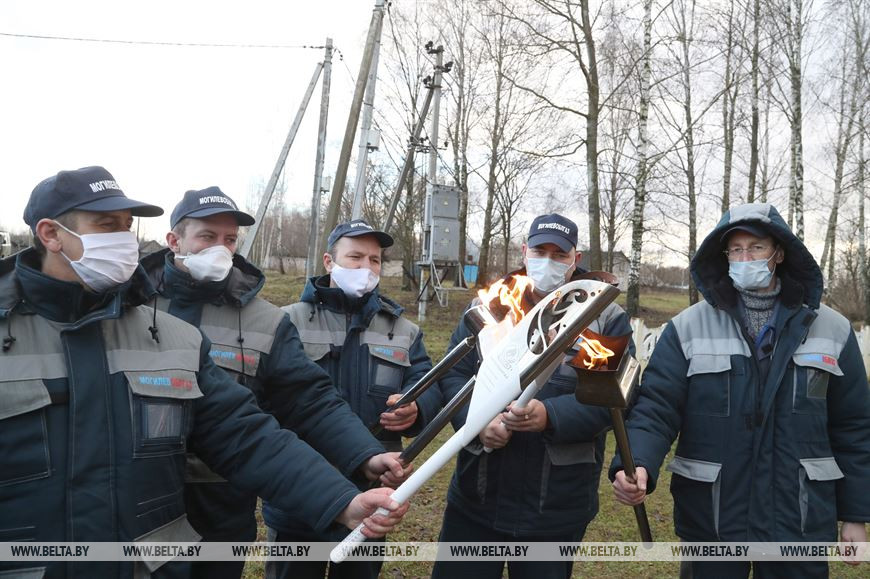 Во время пуска газа
