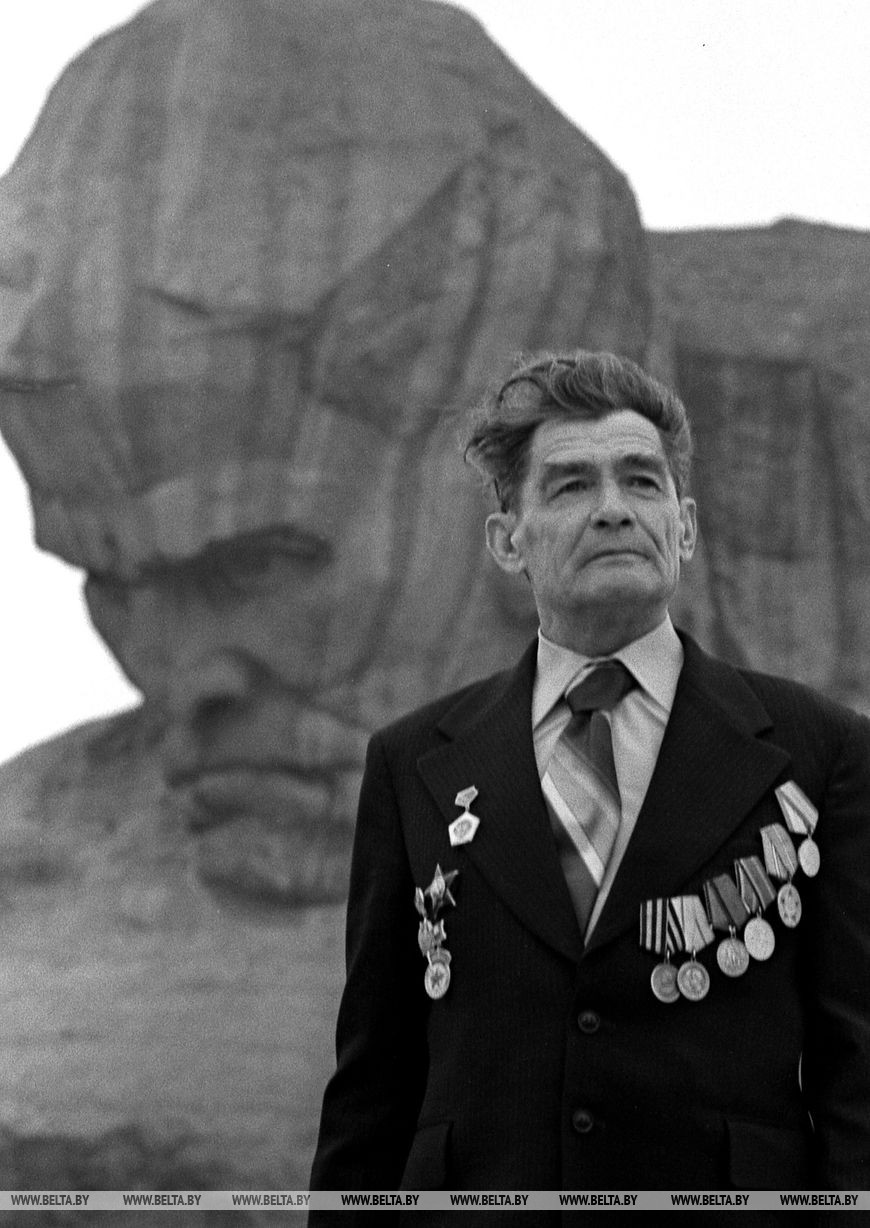 Защитник Брестской крепости Г.С.Макаров, июль 1981 года