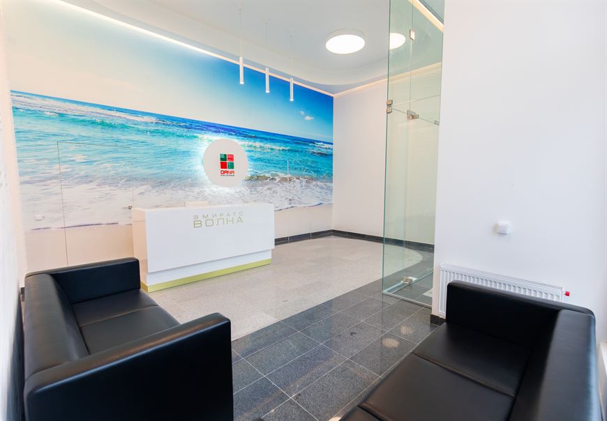 Лобби дома "Эмиратс Волна" Лобби дома "Эмиратс Волна"