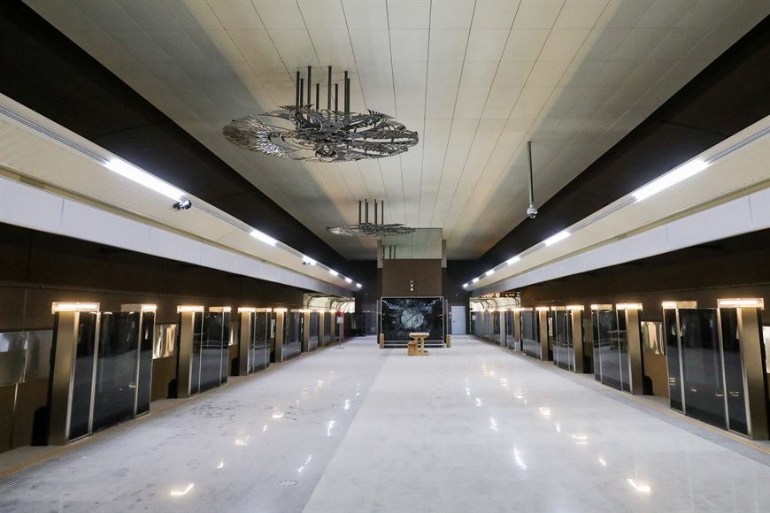 Станция метро "Ковальская Слобода" будет открыта в ближайшее время Станция метро "Ковальская Слобода" будет открыта в ближайшее время