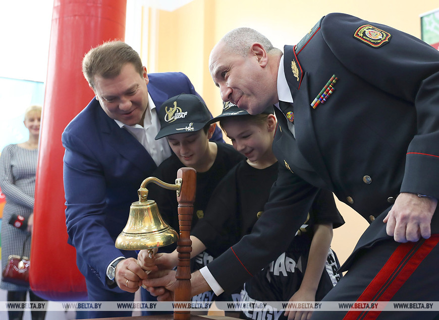 Дмитрий Лукашенко и Юрий Караев во время старта проекта Дмитрий Лукашенко и Юрий Караев во время старта проекта