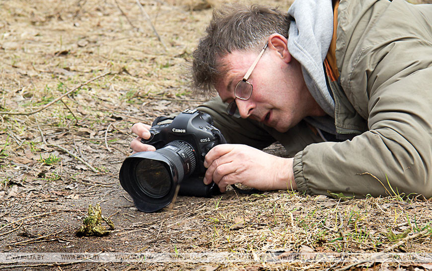 Фотокорреспондент БЕЛТА Леонид Щеглов