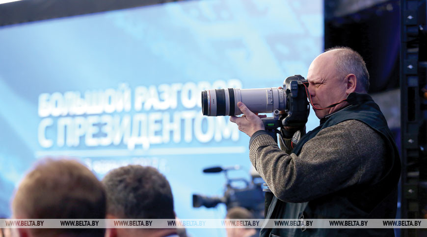 Фотокорреспондент БЕЛТА Николай Петров