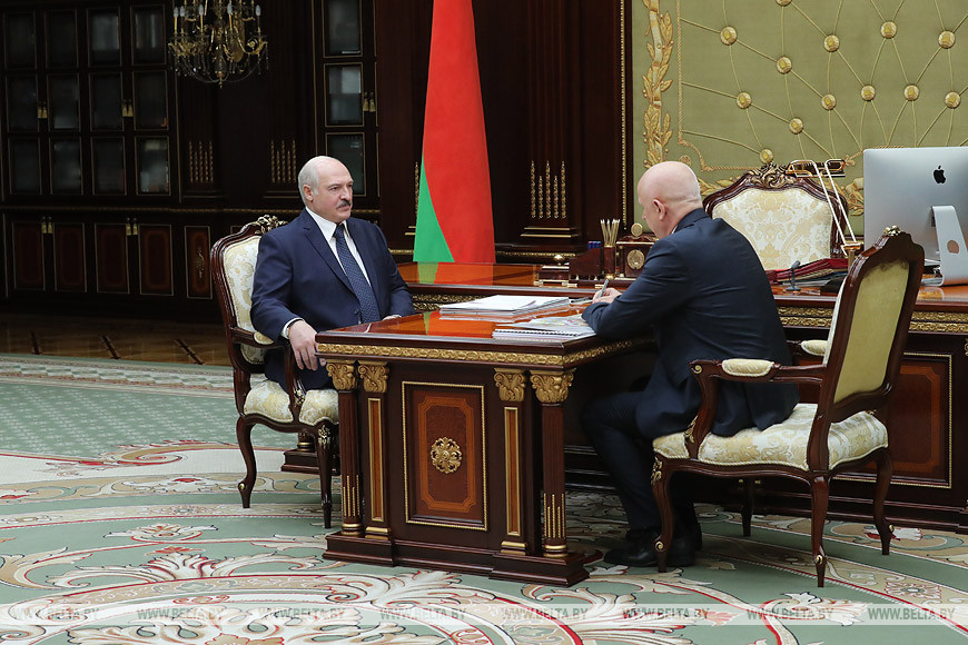 Александр Лукашенко и Анатолий Сивак