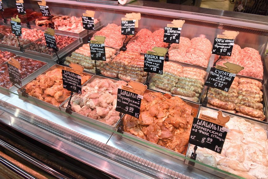 Цены на фермерскую продукцию в "Евроопте" заметно ниже, чем на рынках города