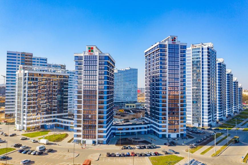 В комплексе "Минск Мир" можно приобрести квартиры в длительную рассрочку без первоначального взноса