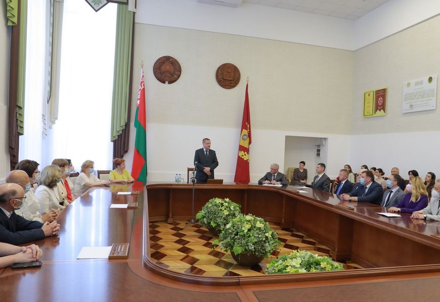 Участие в мероприятии приняло руководство Могилевского облисполкома и Могилевского областного Совета депутатов
