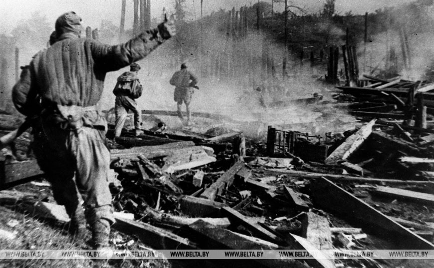 Бой за освобождение города Полоцка, июнь 1944 года