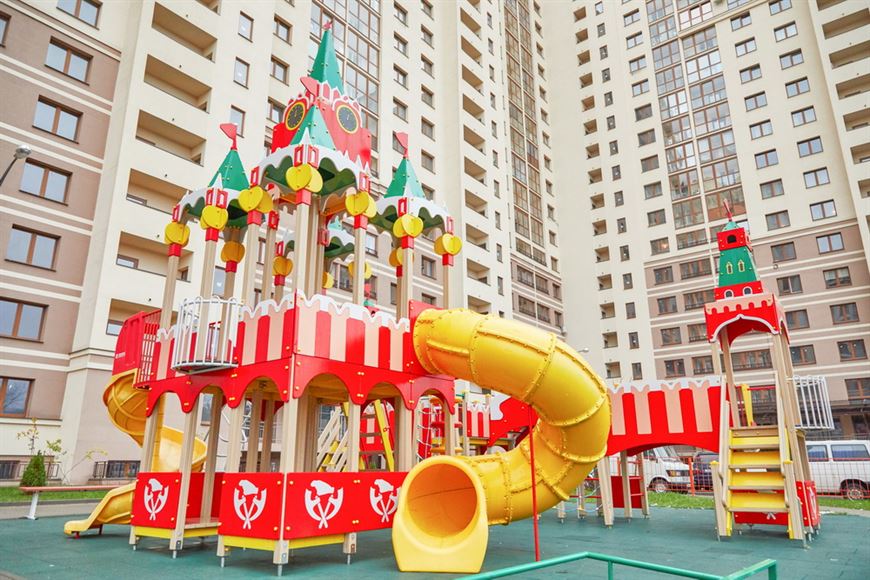 На территории комплекса – все нужное, включая детский сад, спортивные и детские площадки На территории комплекса – все нужное, включая детский сад, спортивные и детские площадки